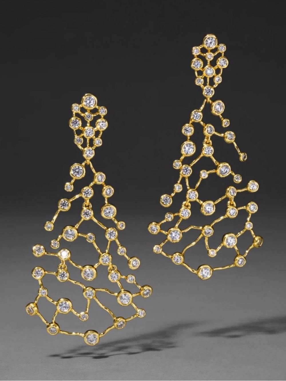 Alexis Bittar Asterales Gold Large Celestial Earring